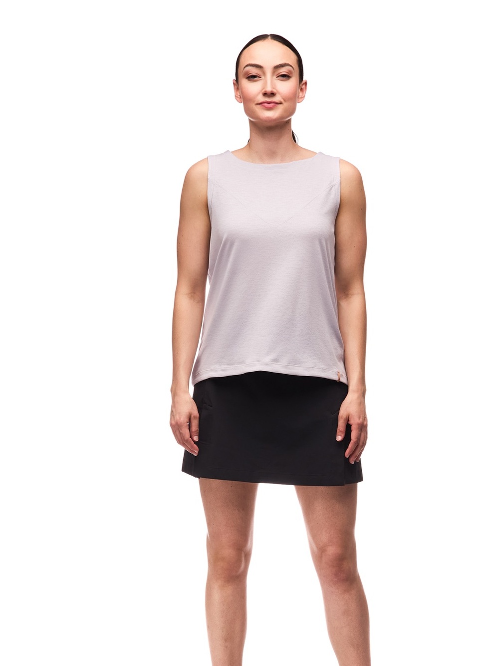 Indyeva Regata Sleeveless Light Lavender Tank Top